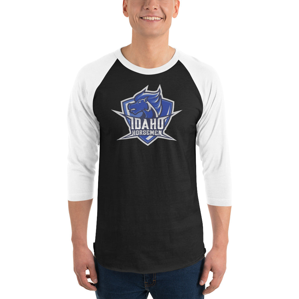 Horsemen Log - 3/4 sleeve raglan shirt