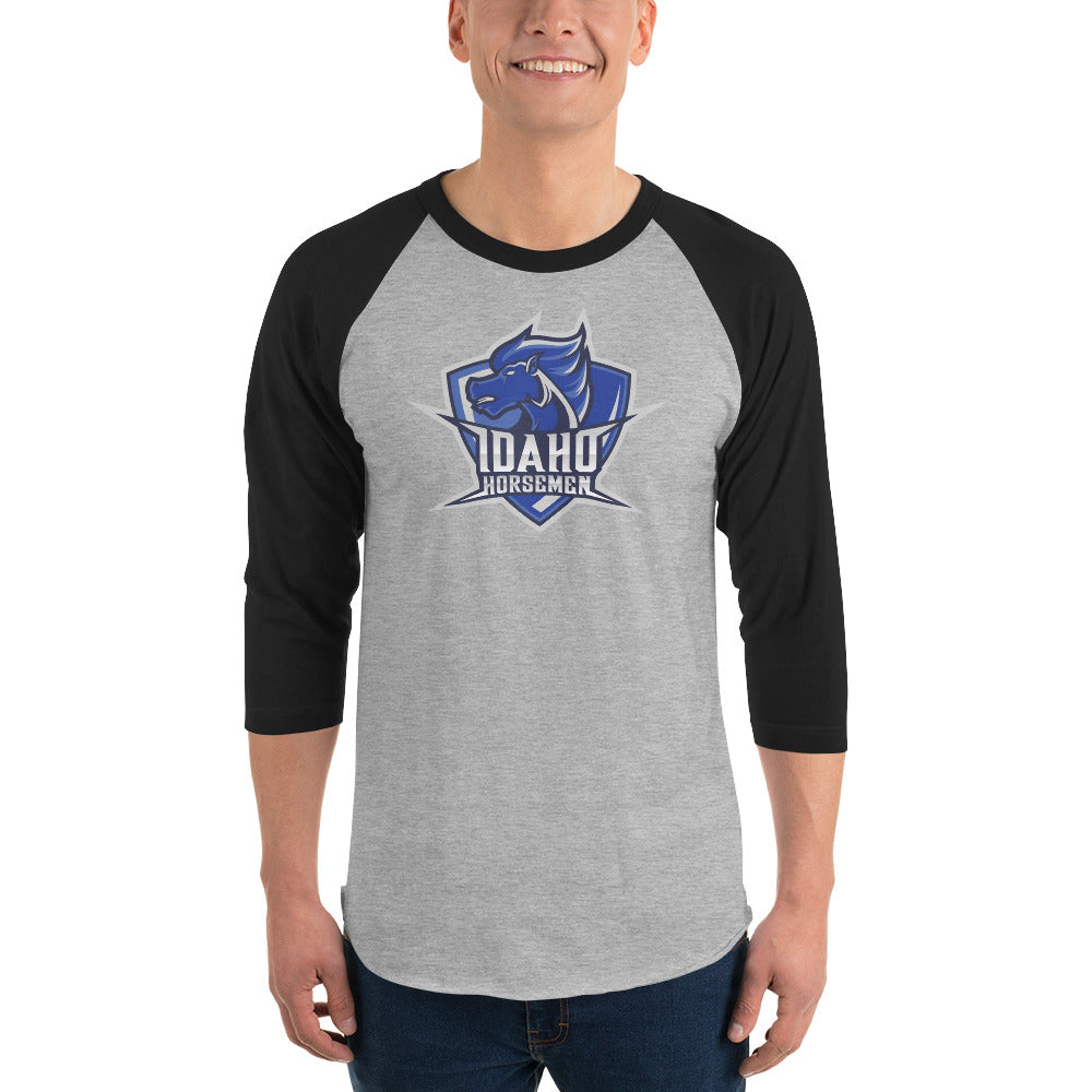 Horsemen Log - 3/4 sleeve raglan shirt