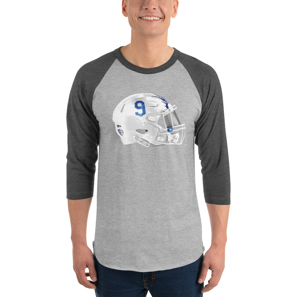 Horsemen Helmet - 3/4 sleeve raglan shirt