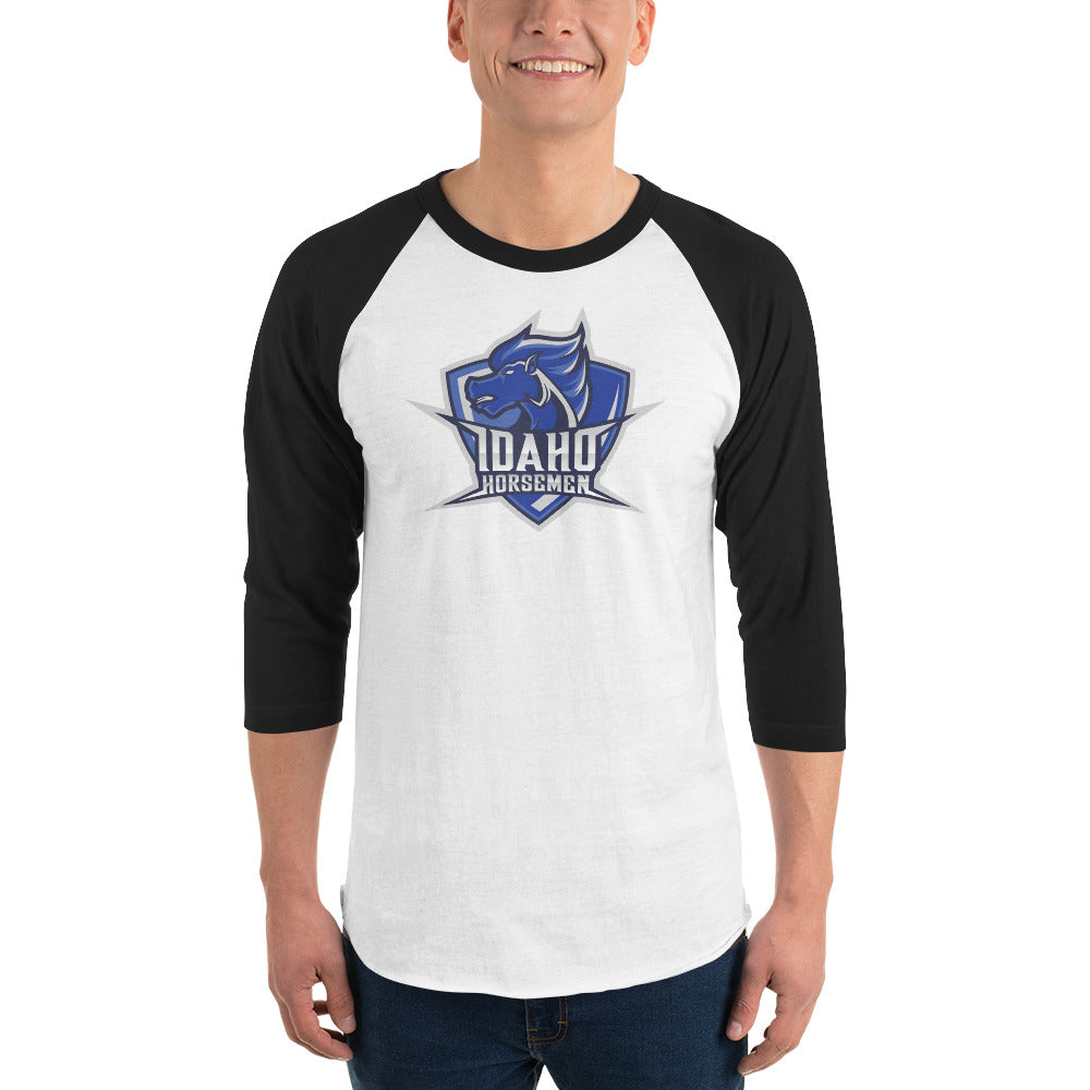 Horsemen Log - 3/4 sleeve raglan shirt