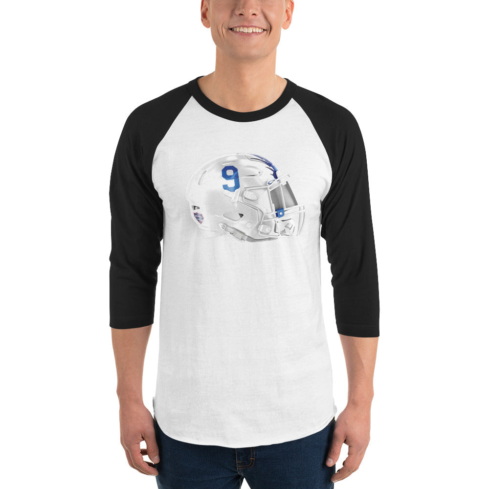 Horsemen Helmet - 3/4 sleeve raglan shirt